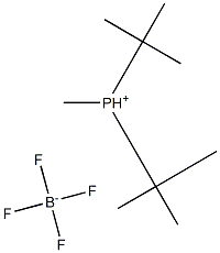 DI-TERT-BUTYLMETHYLPHOSPHINE TETRAFLUOR& Structure