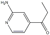 1-Propanone,1-(2-amino-4-pyridinyl)-(9CI) Struktur