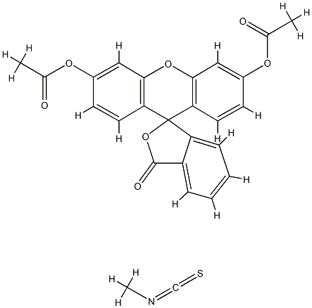 5(6)-FITC DA 化学構造式