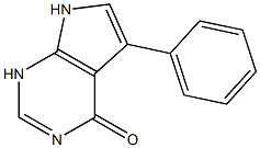 7-Deaza-7-phenylhypoxanthine Structure