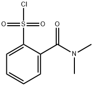 2-(DIMETHYLCARBAMOYL)BENZENE-1-SULFONYL CHLORIDE(WXC08599) Struktur