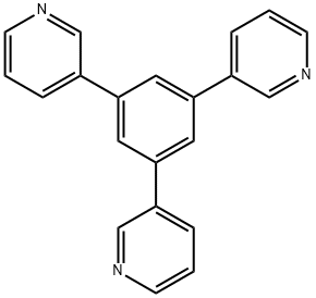 1,3,5-トリス(3-ピリジル)ベンゼン 化学構造式