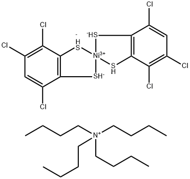 Tetrabutylammonium bis(3,4,6-trichloro-1,2-benzene-dithiolato)nickelate