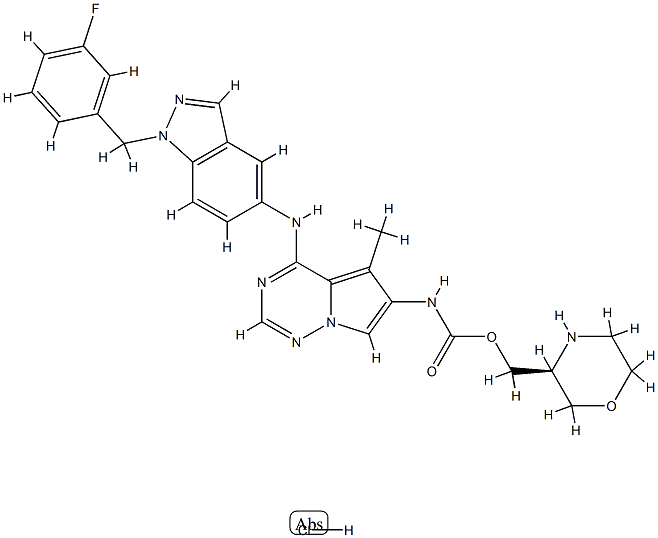 BMS-599626, 873837-23-1, 结构式