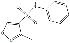 4-Isoxazolesulfonanilide,3-methyl-(4CI) Struktur