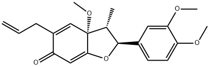 (-)-白玉兰亭 B, 87402-88-8, 结构式