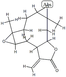 11(13)-デヒドロ-イバキシリン 化学構造式