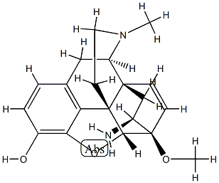 endo-ethenotetrahydrooripavine Struktur