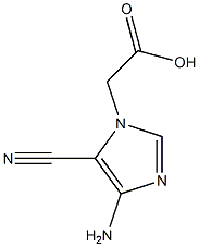 87460-74-0 1H-Imidazole-1-aceticacid,4-amino-5-cyano-(9CI)