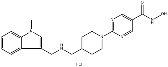 JNJ26854165(Quisinostat) 2HCl Structure