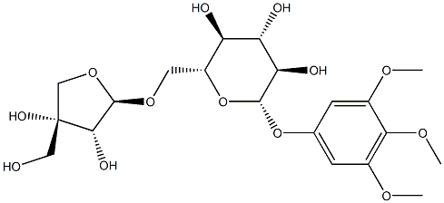 ケランパヨシドA 化学構造式