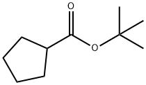 tert-butyl cyclopentanecarboxylate Struktur