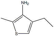 3-Thiophenamine,4-ethyl-2-methyl-(9CI) Struktur