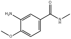 3-アミノ-4-メトキシ-N-メチルベンズアミド HYDROCHLORIDE 化学構造式