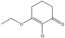 2-Cyclohexen-1-one,2-chloro-3-ethoxy-(9CI) Structure