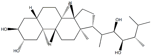 6-deoxocastasterone Struktur