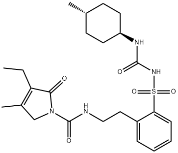 オルト-グリメピリド不純物 化学構造式