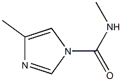1H-Imidazole-1-carboxamide,N,4-dimethyl-(9CI) Structure