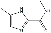 1H-Imidazole-2-carboxamide,N,4-dimethyl-(9CI) Struktur
