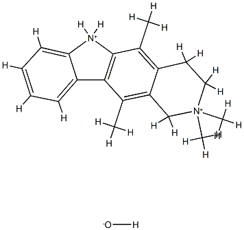 N,N-dimethyltetrahydroellipticine Structure
