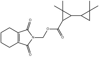 methanotetramethrin 化学構造式