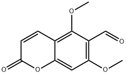 6-Formyllimetin 化学構造式