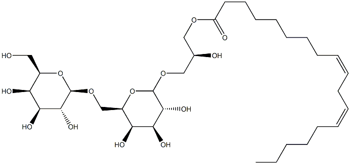 ギンゲルグリコリピドB 化学構造式