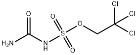 Aminocarbonylsulfamic  acid,  3,3,3-trichloroethoxy  ester,  Tces-Urea Struktur