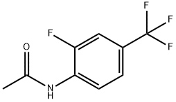 N-(2-fluoro-4-(trifluoromethyl)phenyl)acetamide Structure