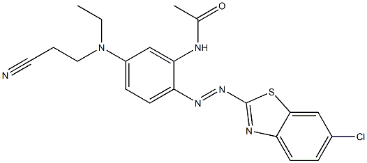 分散红206号滤饼, 88329-88-8, 结构式