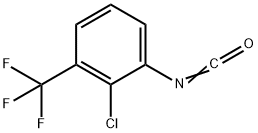 2-氯-3-三氟甲基苯异氰酸酯 结构式
