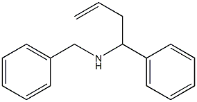 N-benzyl-1-phenylbut-3-en-1-amine(SALTDATA: FREE) Struktur