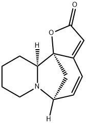 (2S)-セクリナン-11-オン 化学構造式
