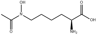 N(6)-acetyl-N(6)-hydroxylysine Struktur