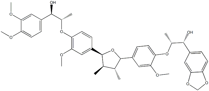 木脂素, 88497-88-5, 结构式