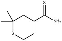 2H-Thiopyran-4-carbothioamide,tetrahydro-2,2-dimethyl-(9CI) Struktur