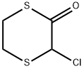 1,4-Dithian-2-one, 3-chloro- Struktur