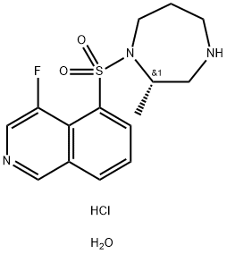 リパスジル塩酸塩水和物 化学構造式