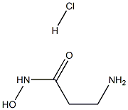 3-氨基-N-羟基丙酰胺盐酸盐, 88872-31-5, 结构式