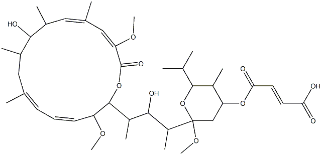 19-O-Methyl-2-demethyl-2-methoxy-24-methylhygrolidin Structure