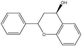 4-Flavanol,-bta--(6CI) Structure