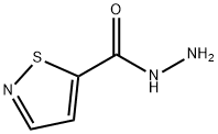 5-Isothiazolecarboxylicacid,hydrazide(6CI,7CI) Struktur