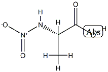 L-Alanine,N-nitro-(9CI) Struktur