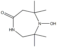5H-1,4-Diazepin-5-one,hexahydro-1-hydroxy-2,2,7,7-tetramethyl-(9CI) Struktur