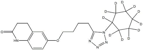 Cilostazol-d11 Struktur
