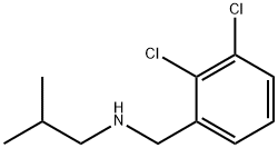 [(2,3-dichlorophenyl)methyl](2-methylpropyl)amine Structure