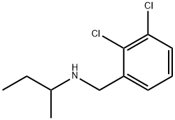 butan-2-yl[(2,3-dichlorophenyl)methyl]amine Struktur