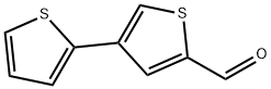 2,3'-bithiophene-5'-carbaldehyde Struktur