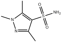 1H-Pyrazole-4-sulfonamide,1,3,5-trimethyl-(9CI) Struktur