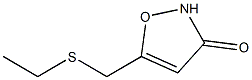 3(2H)-Isoxazolone,5-[(ethylthio)methyl]-(9CI) Structure